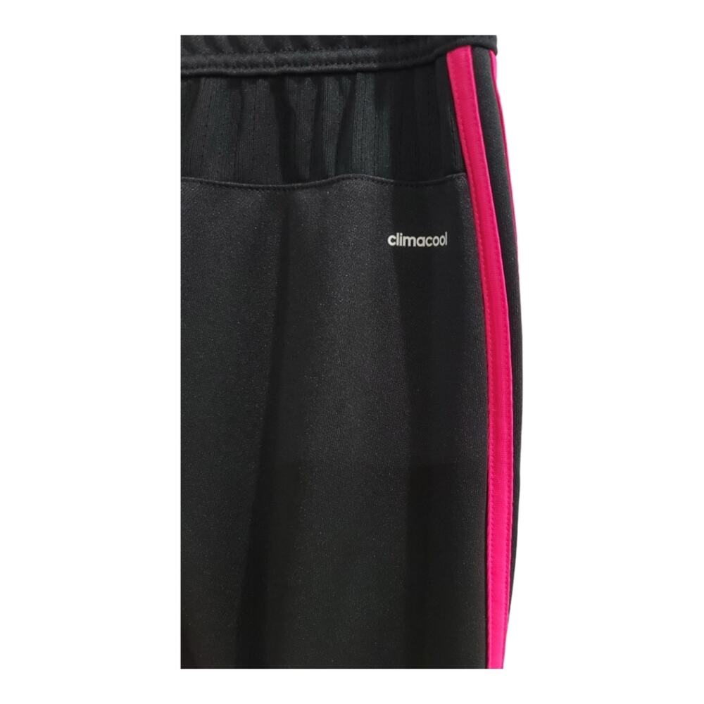 Adidas Black and Hot Pink Tiro Jogger - Picture 5 of 5